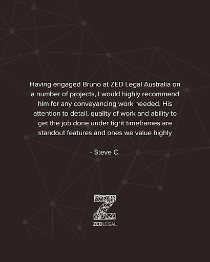Thank you for the kind recommendation and for trusting Zed Legal across multiple projects. We are pleased to know our attention to detail and timely support made a difference. 

.
.
.

#ZedLegal #LegalService #ClientReview #Conveyancing #PropertyLaw #AustralianLaw #AdelaideLawyer #LawSimplified